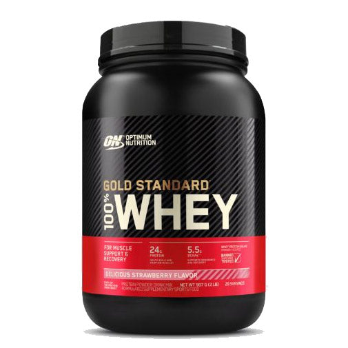 Optimum Nutrition Gold Standard 100% Whey-29Serv.-907G.