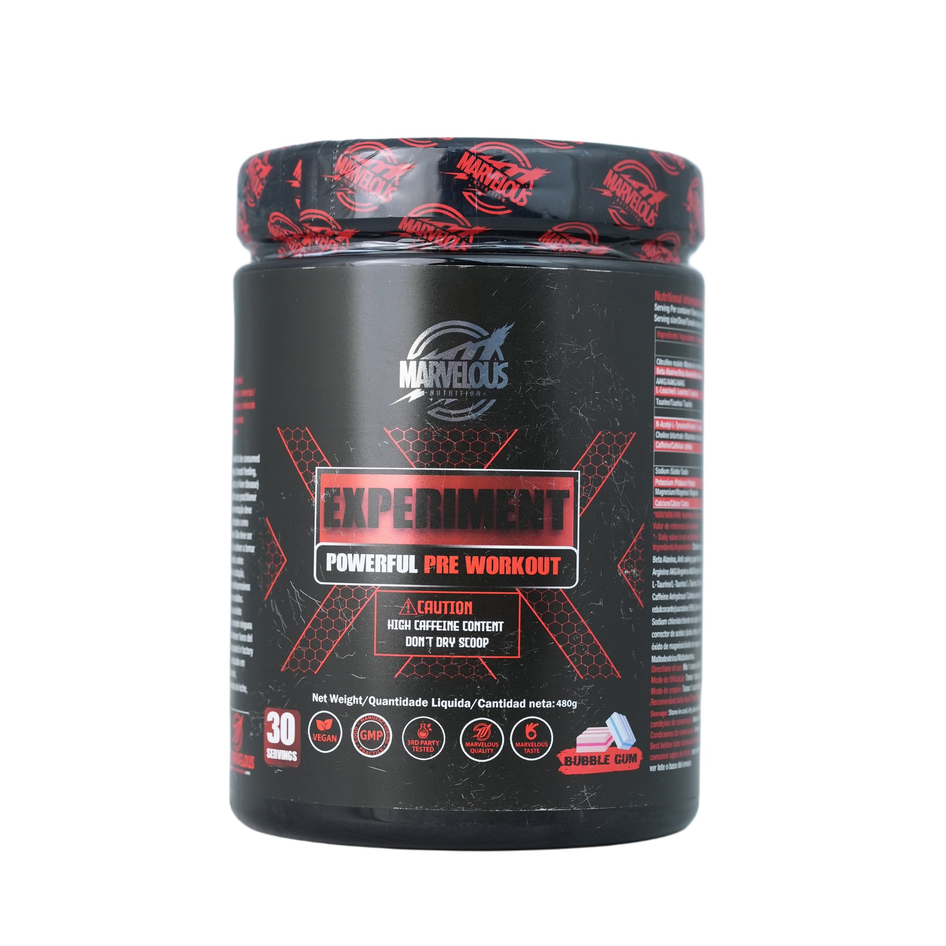 Marvelous Nutrition Experiment Powerful.-30Serv.-480Gm