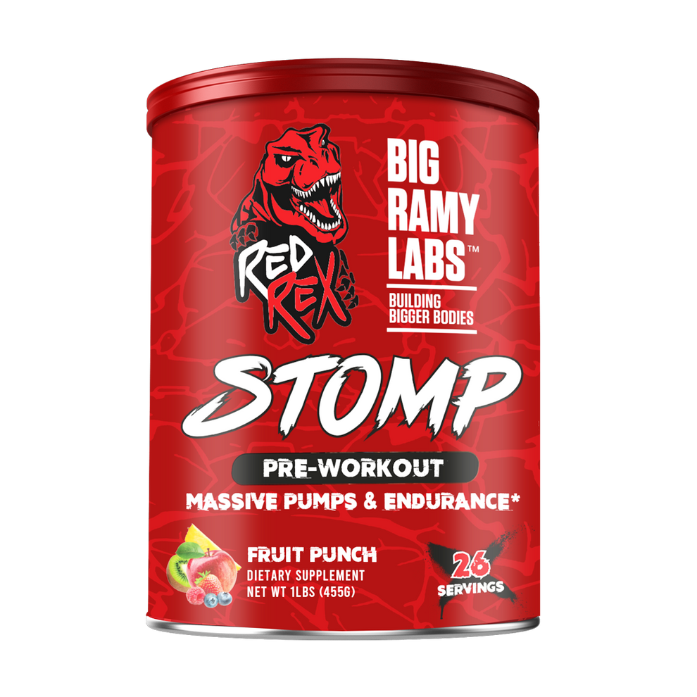 Big Ramy Labs Stomp Pre-Workout-26Serv.-455g.-FRUIT PUNCH