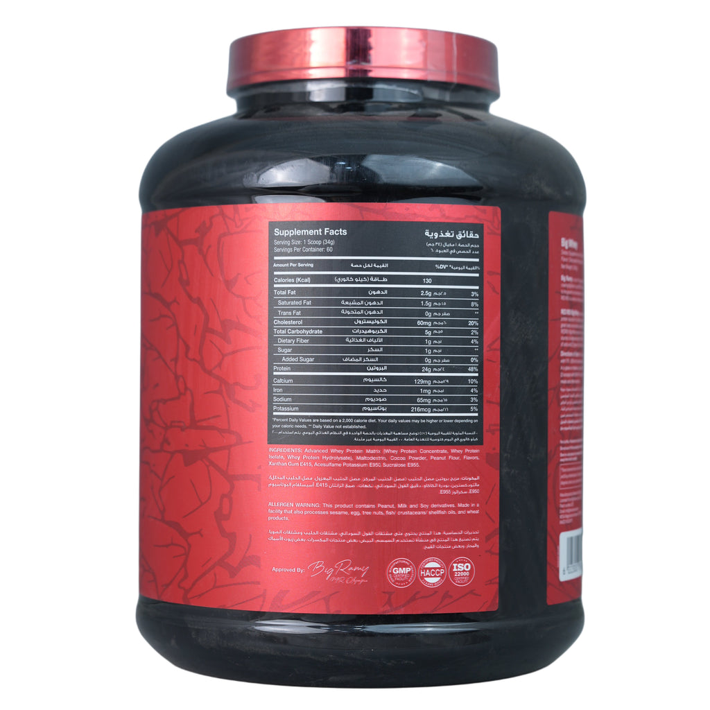 Big Ramy Labs Big Whey-60Serv.-2040g