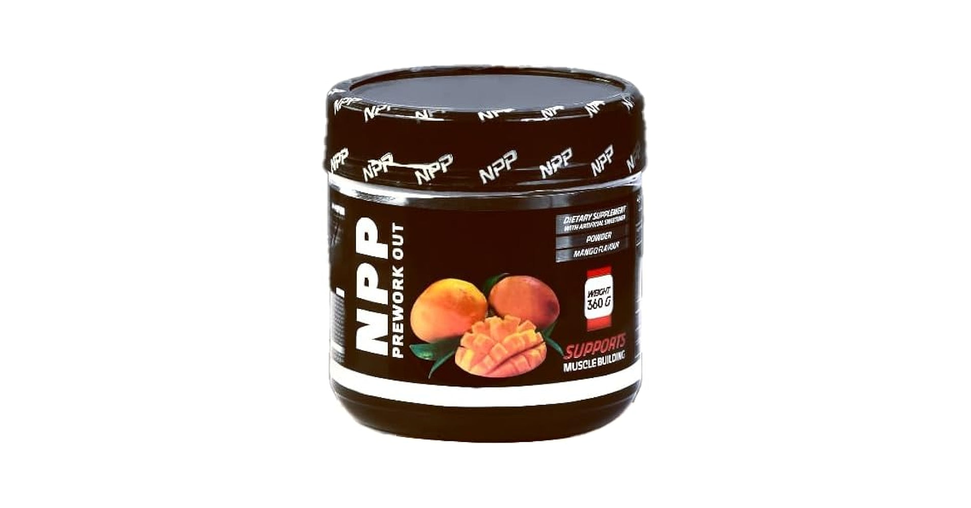 مكمل غذائي NPP Medicine Nutra Pre Workout - 30 حصة - 360 غرام - بنكهة البطيخ