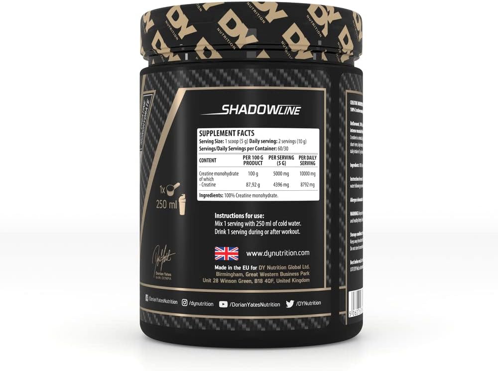 Dorian Yates Creatine.-60Serv.-300 gm.-Unflavored