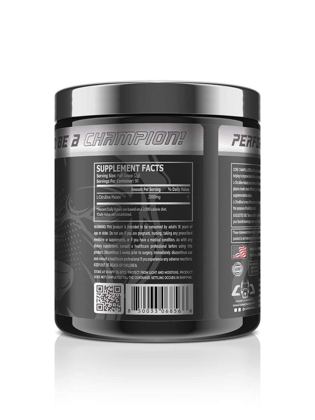 Core Champs L-Citrulline Malate-90Serv.-180G