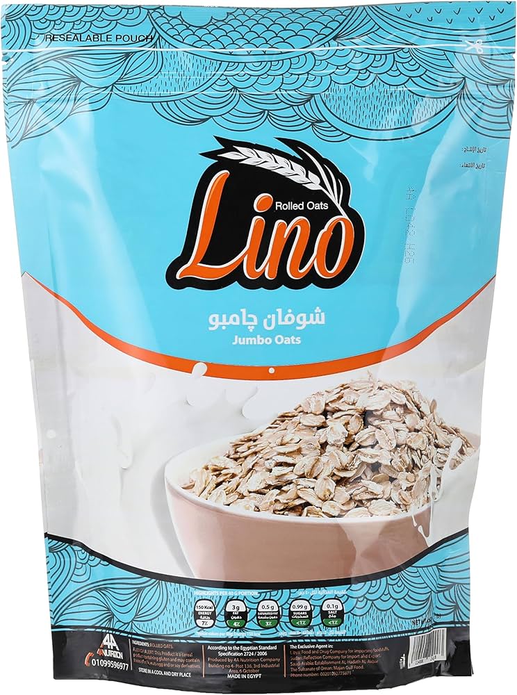 Lino Rolled Oats – Jumbo – 400G