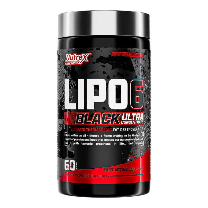 Nutrex Research Lipo-6 Black Ultra Concentrate -60Serv -Capsules