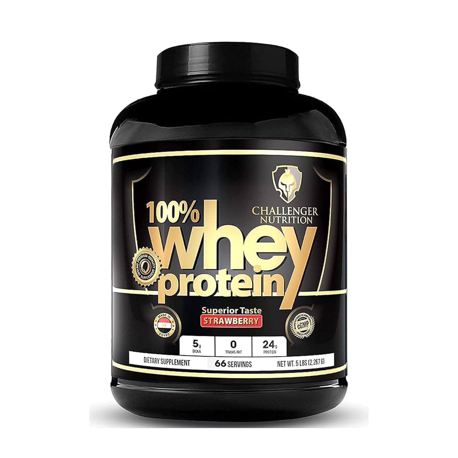 Challenger Whey isolate-60Serv.-2Kg.-Strawberry