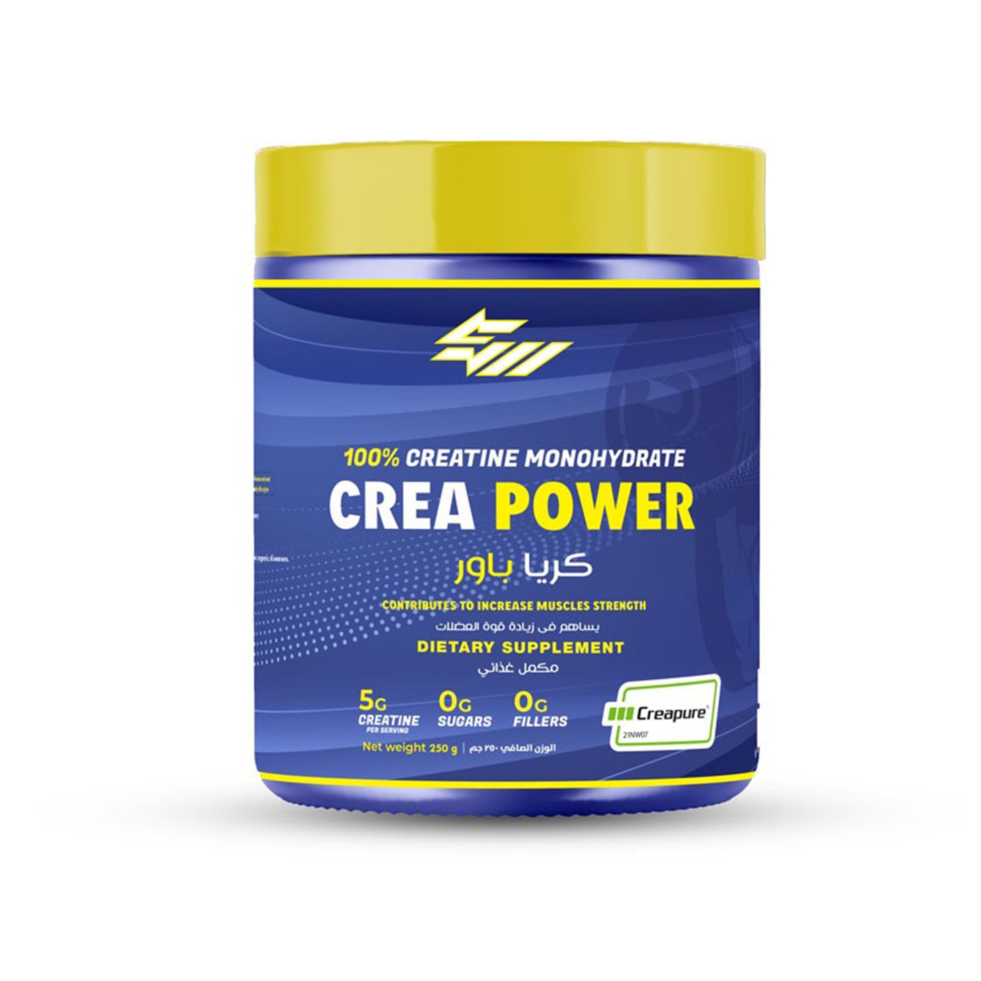 Crea Power Creatine-50Serv.-250gm.-Unflavored