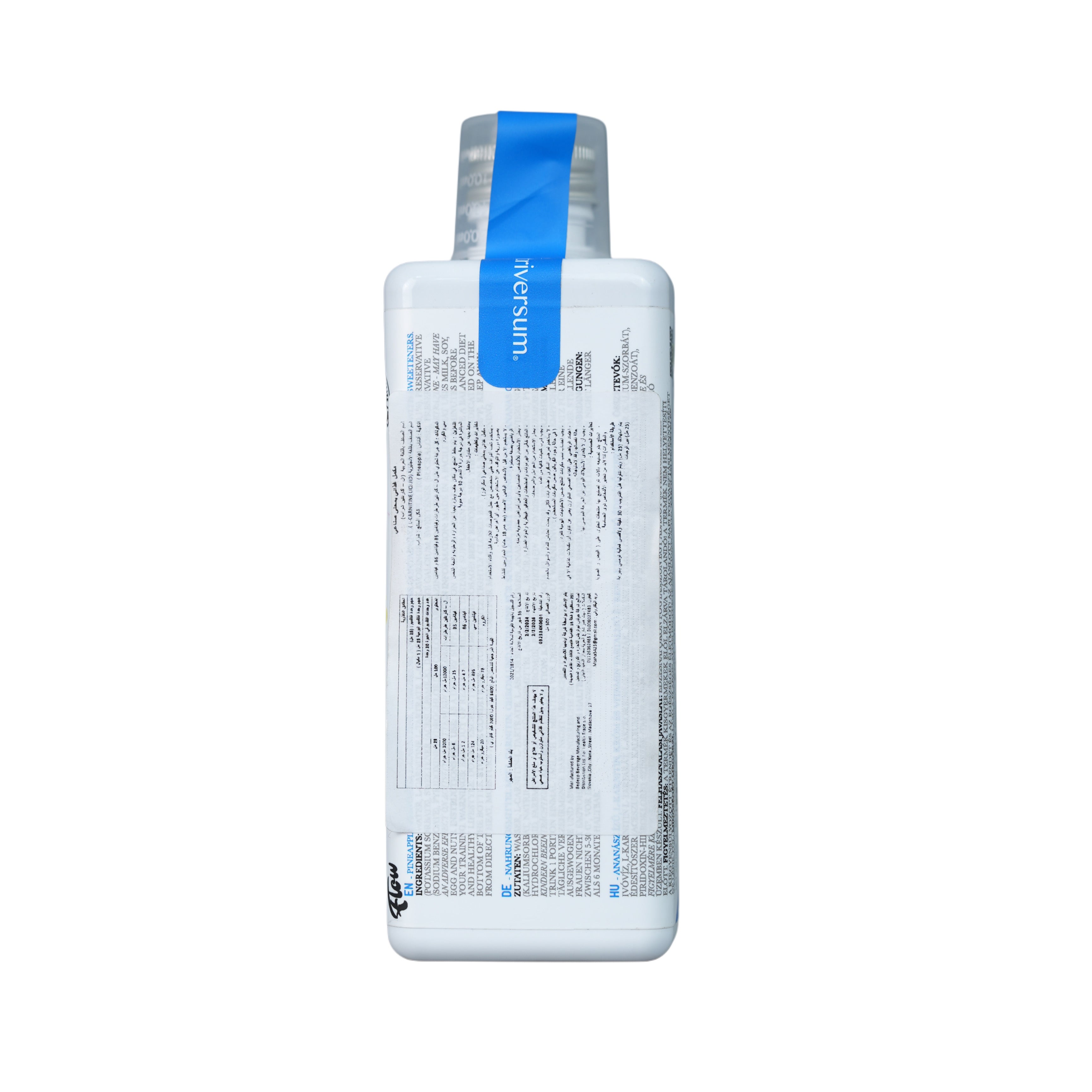 Nutriversum L-Carnitine Liquid.-20Serv.-3000mg.-Pineapple