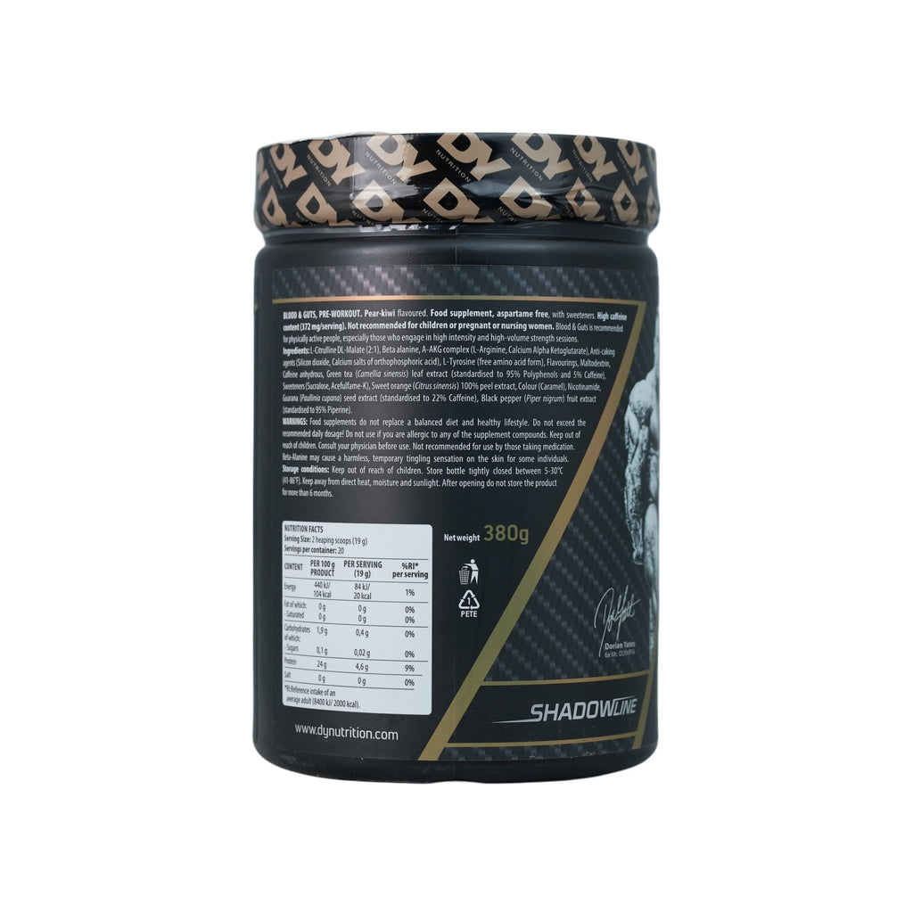 Dorian Yates Blood & guts-20 Serv.-380g
