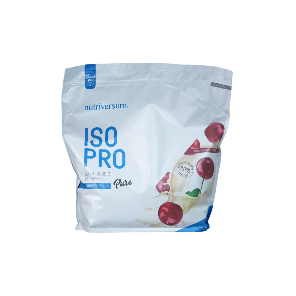 Nutriversum Iso Pro Pure-80Serv.-2000G-Sourcherry-Yogurt