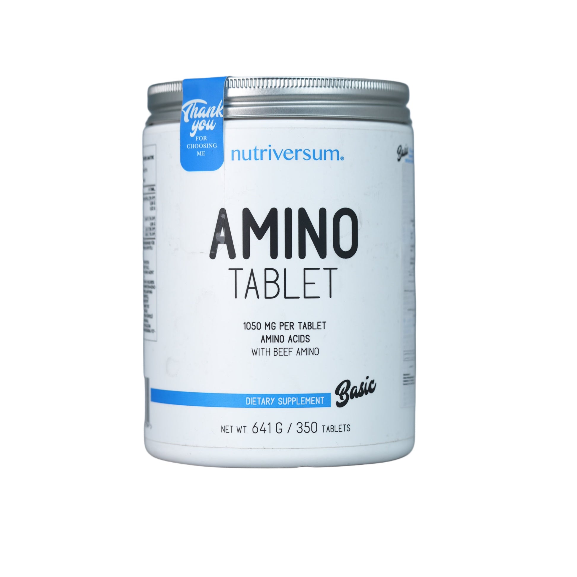 Nutriversum Amino Tablet-350Tabs.-Orange Flavor