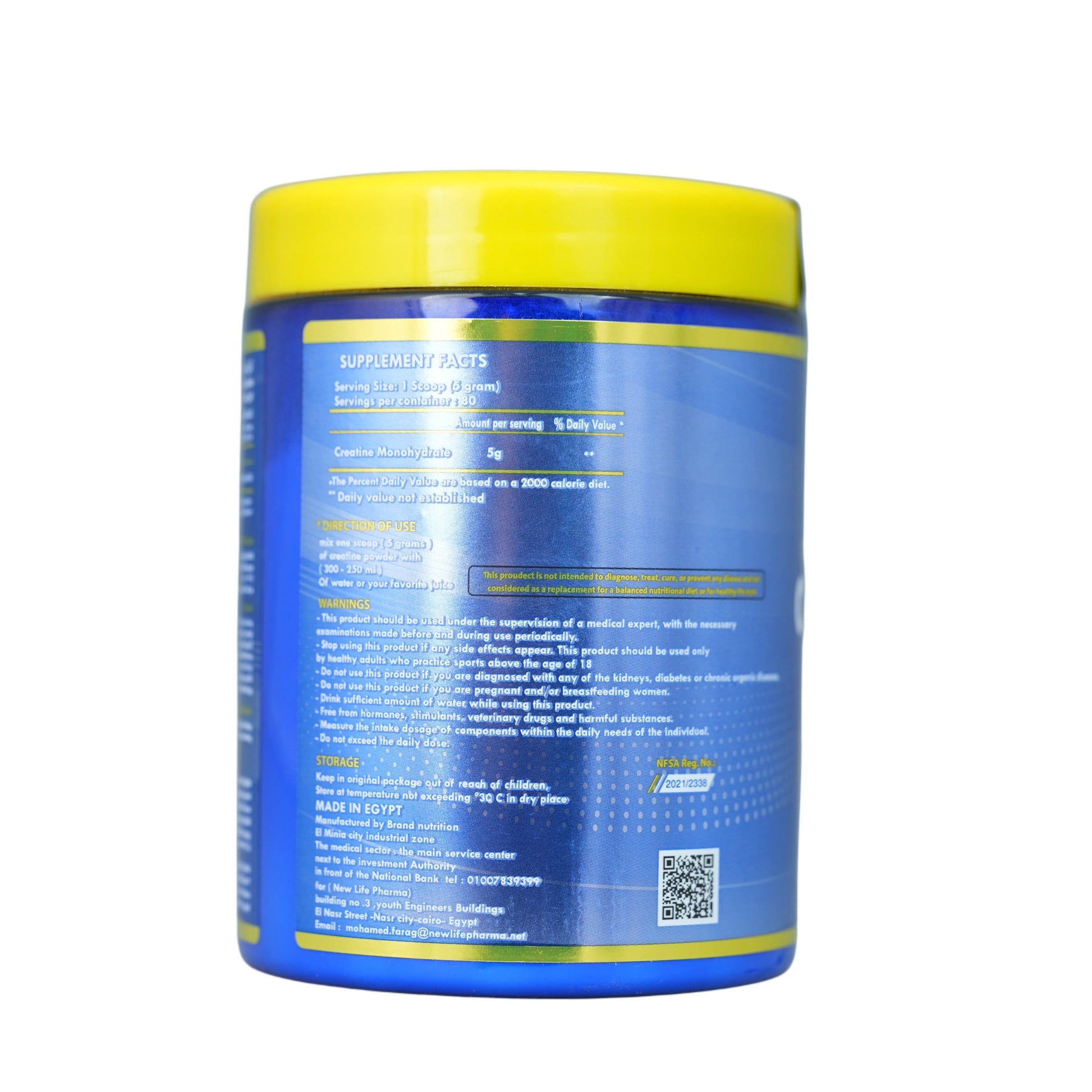 Crea Power Creatine-80Serv.-400gm.-Unflavored