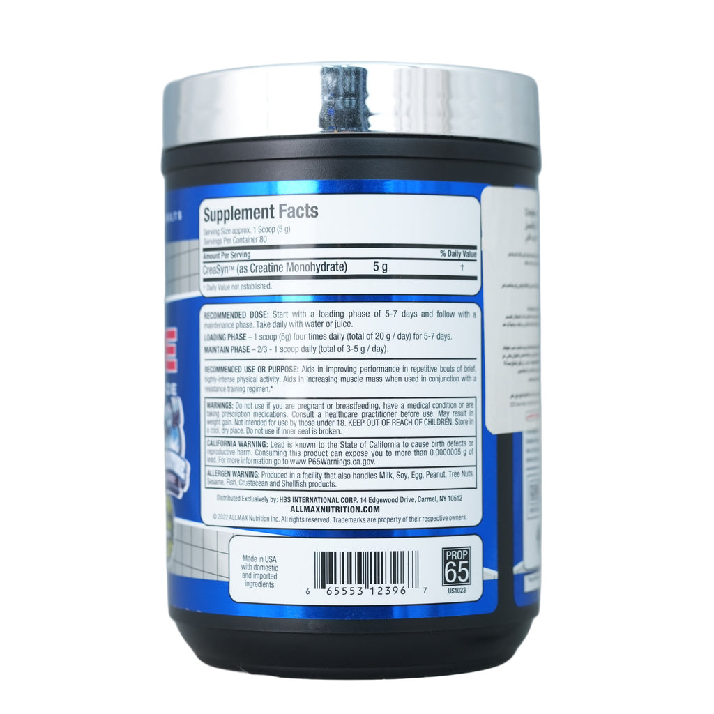 ALLMAX Creatine-80Serv.-400G.-Unflavored