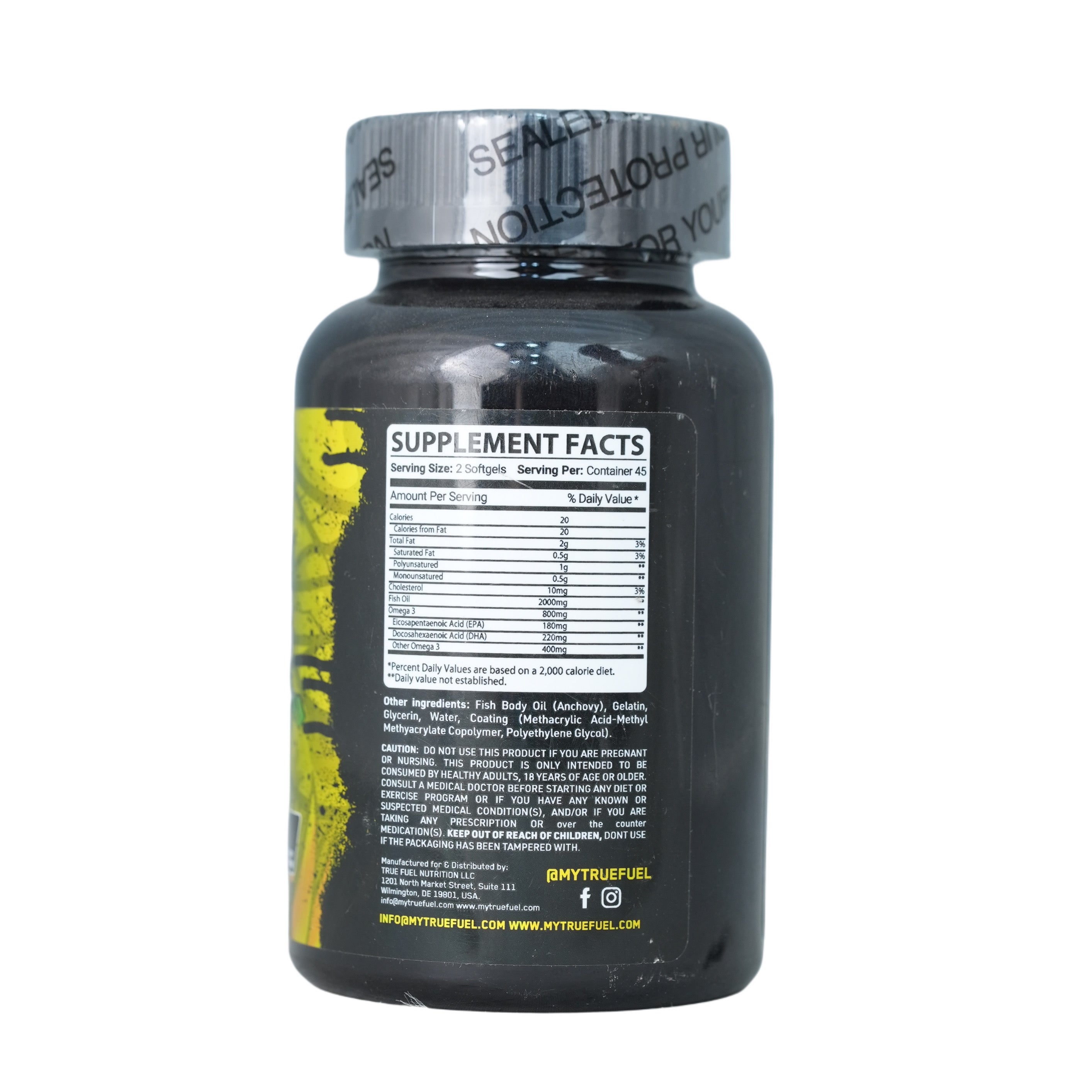 TruFuel Omega 3-90Serv.-90Softgels