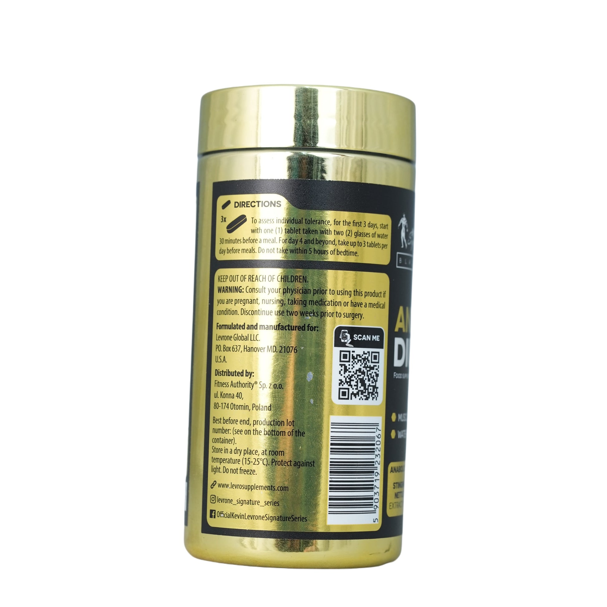 Kevin Levrone Anabolic Diuretic.-90TAB