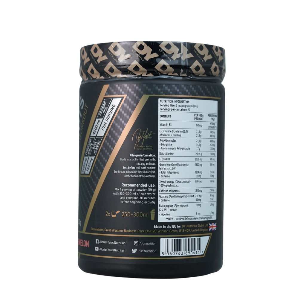 Dorian Yates Blood & guts-20 Serv.-380g