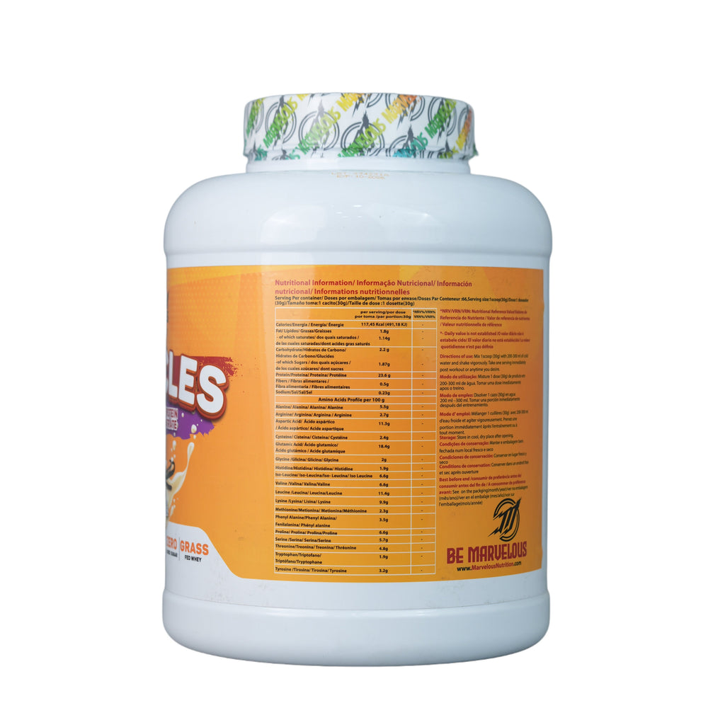 Marvelous Nutrition Muscles 100%Whey Protein Concentrate-67Serv.-2KG