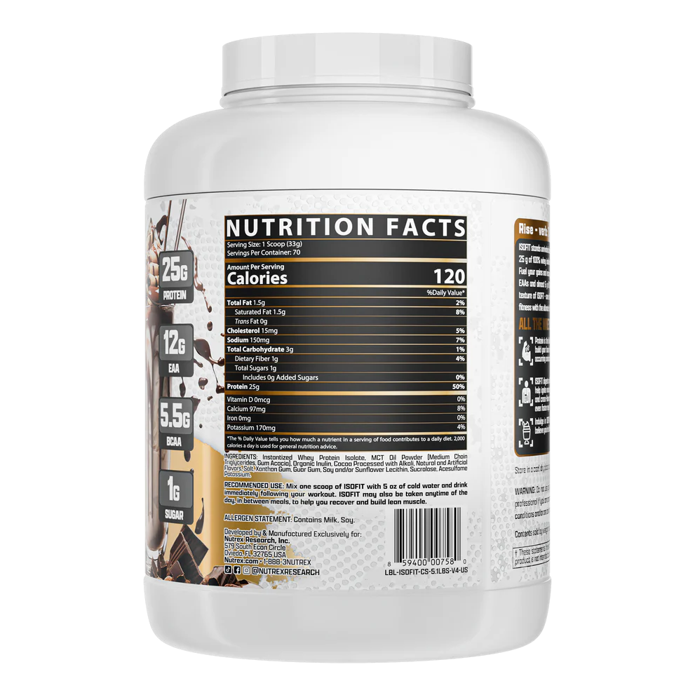 Nutrex Research Isofit-70Serv.-2261g