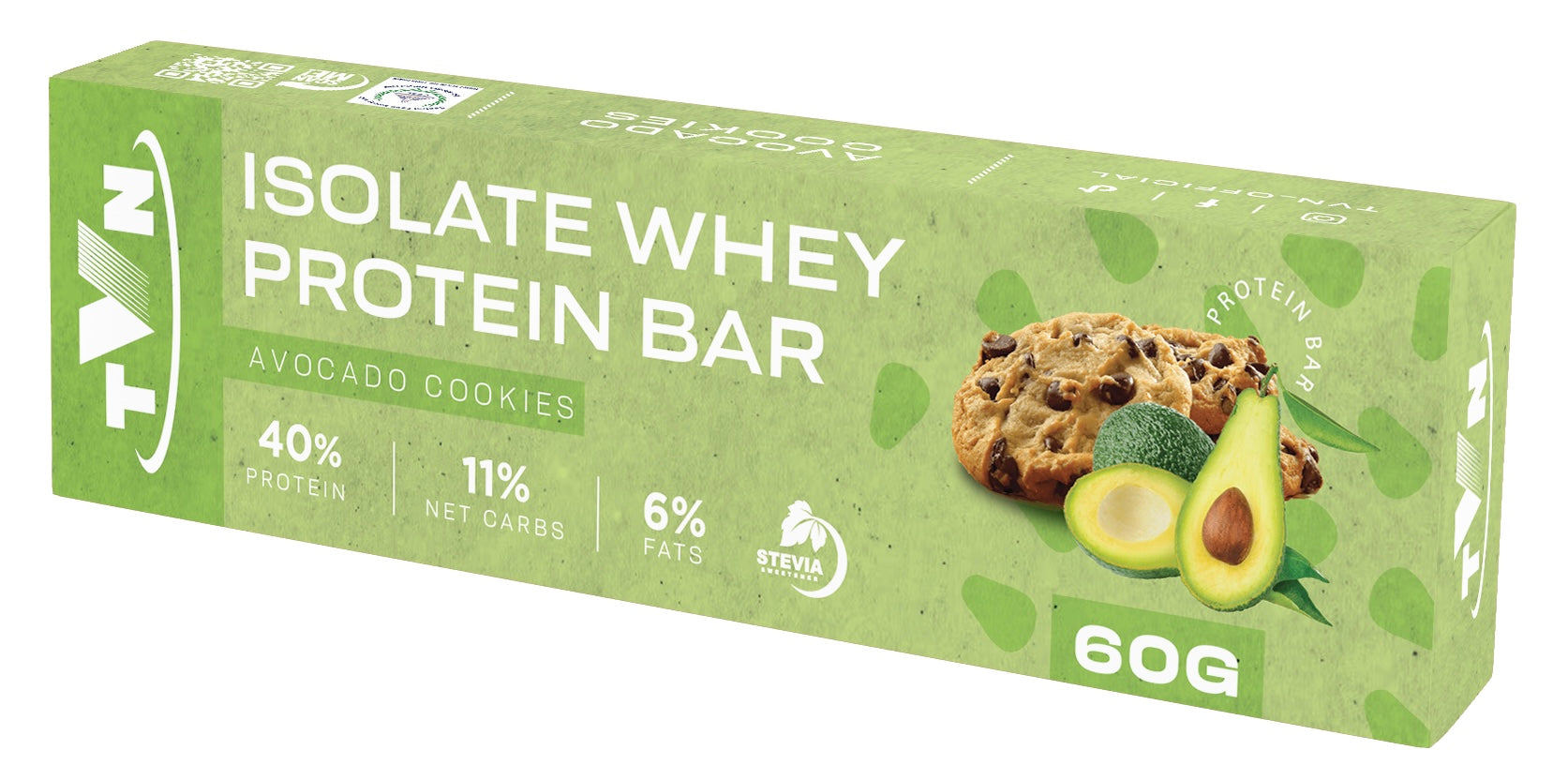 TVN Isolate Protein Bar Dark Avocado Cookies
