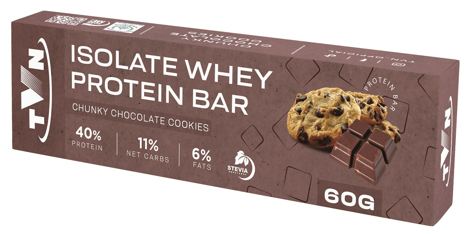 TVN Isolate Protein Bar Dark Chocolate Cookies and Cream