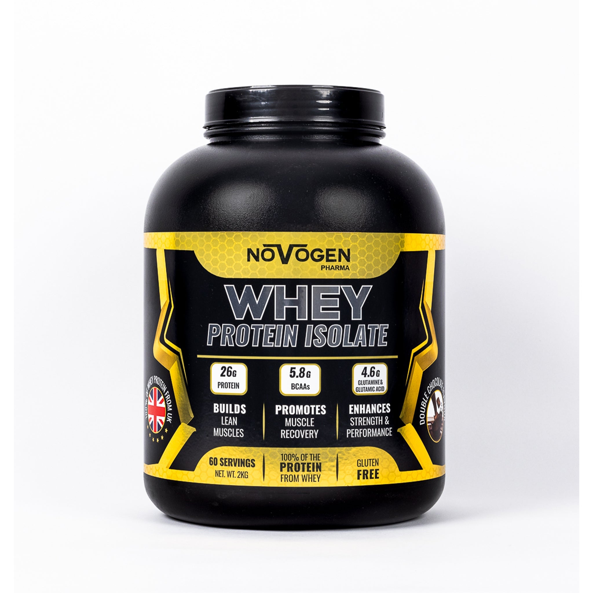 Novogen Pharma Whey Isolate-60Serv.-2Kg