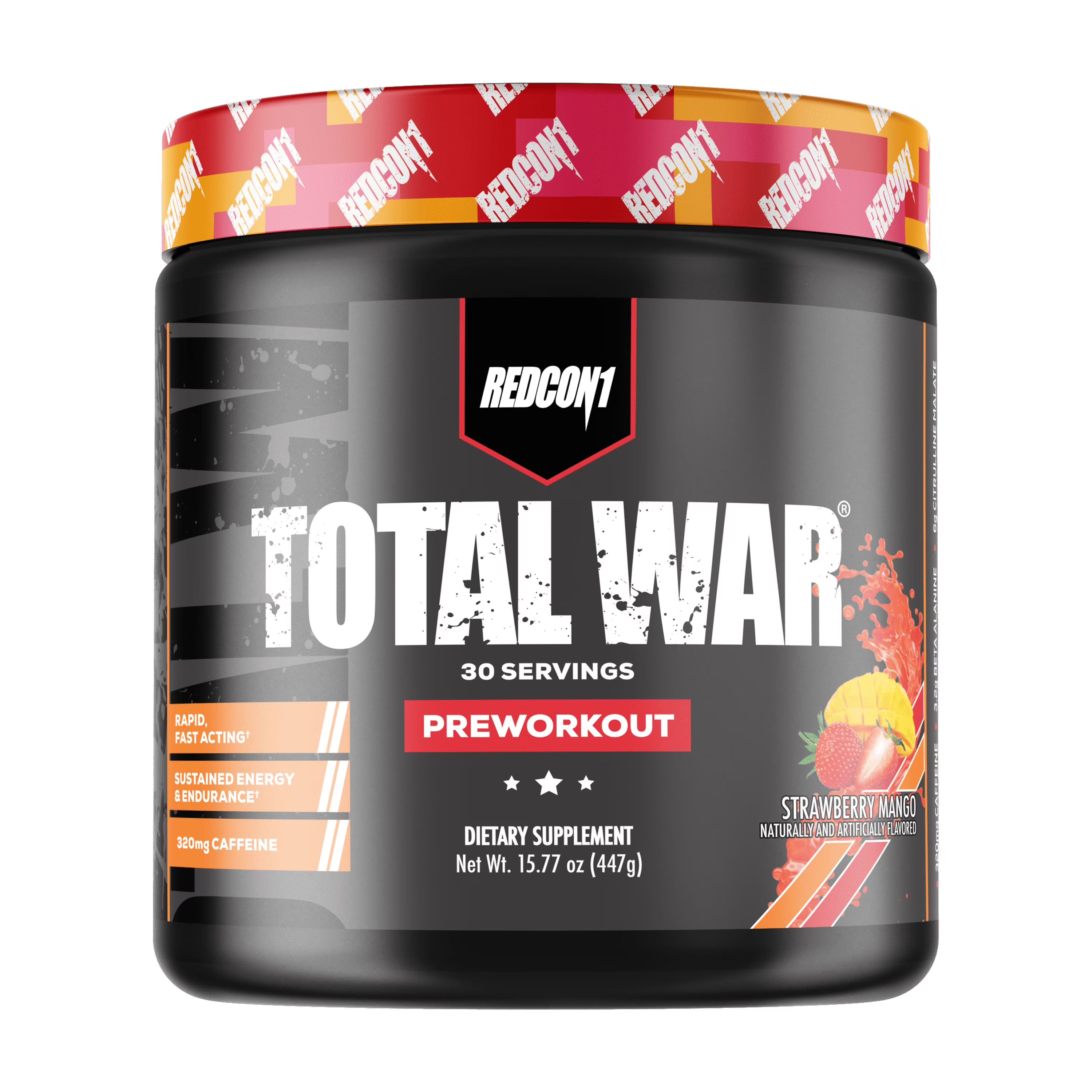 مكمل غذائي Redcon1 Total War Preworkout - 30 حصة.