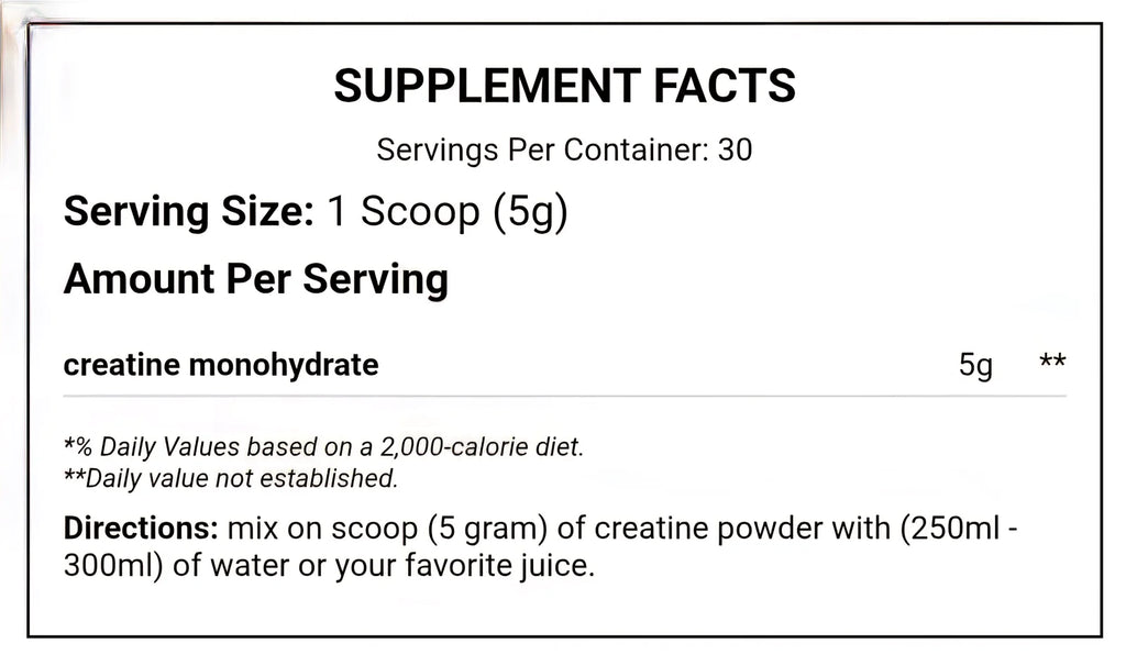 Crea Power Creatine-30Serv.-150gm.-Unflavored