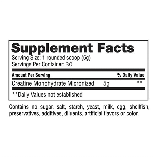 NPP Medicine Nutra Creatine Monohydrate.-30 Serv.-150 gm