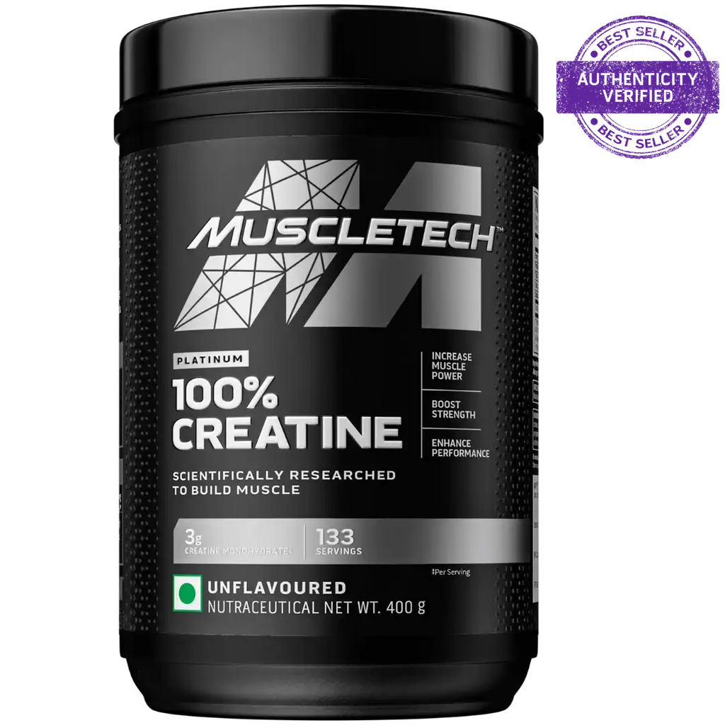 MuscleTech Platinum 100% Creatine 400 gm 80 Servings