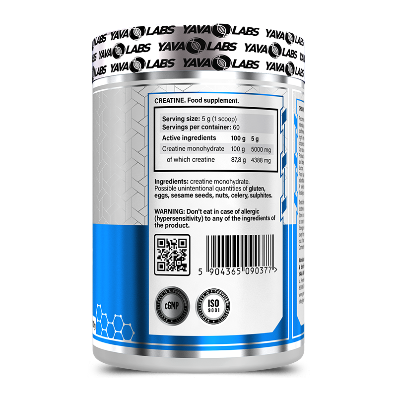 Yava Lab Creatine pure-.300g-.60Serv
