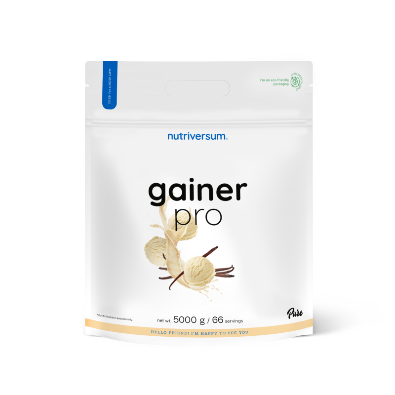 Nutriversum Pure Gainer Pro-66Serv.-5000G-Vanilla