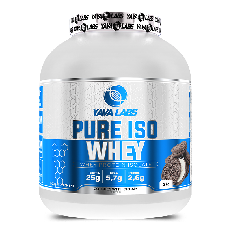 Yava Labs Pure iso Whey Protein.-66Serv.-2kg