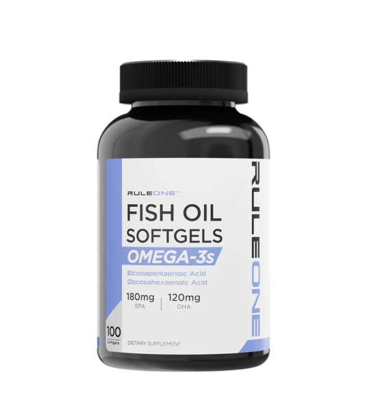 Rule One Omega-3 Fish Oil1000-100Servings-100 Soft Gels