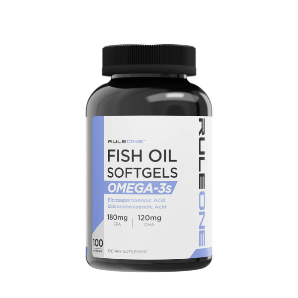 Rule One Omega-3 Fish Oil1000-100Servings-100 Soft Gels